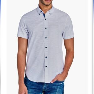CONSTRUCT Slim Fit 4-Way Stretch Performance Short Sleeve Shirt
